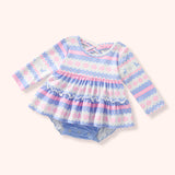 First Frost Skirted Baby Romper | Pete + Lucy