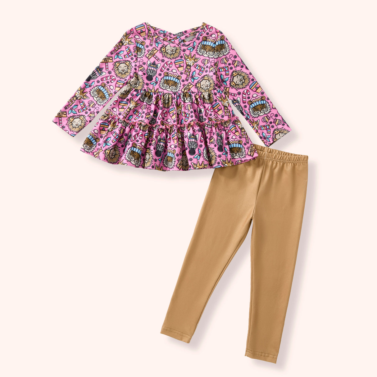 Snowy Safari Outfit Set | Pete + Lucy