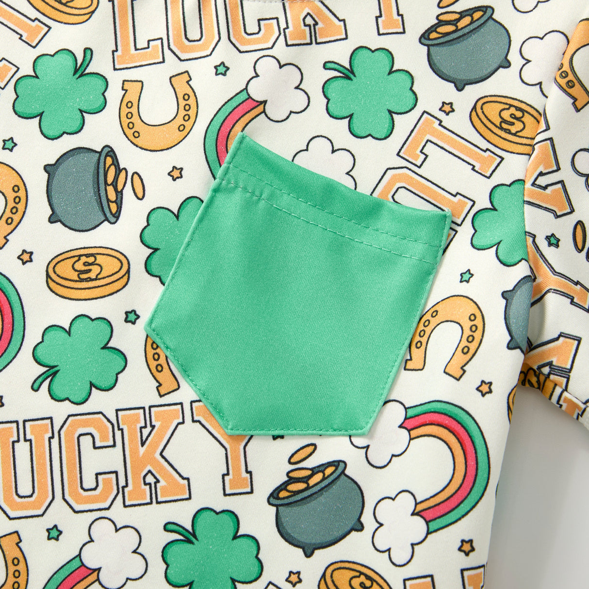 Lucky Me! Pocket Tee | Pete + Lucy