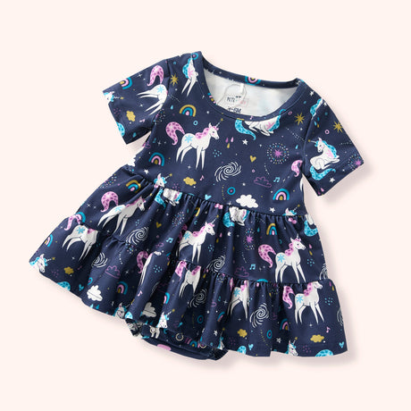 Midnight Magic Skirted Baby Bubble | Pete + Lucy