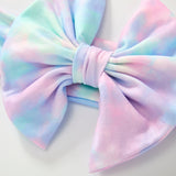 Cotton Candy Swirl Bow Headband | Pete + Lucy