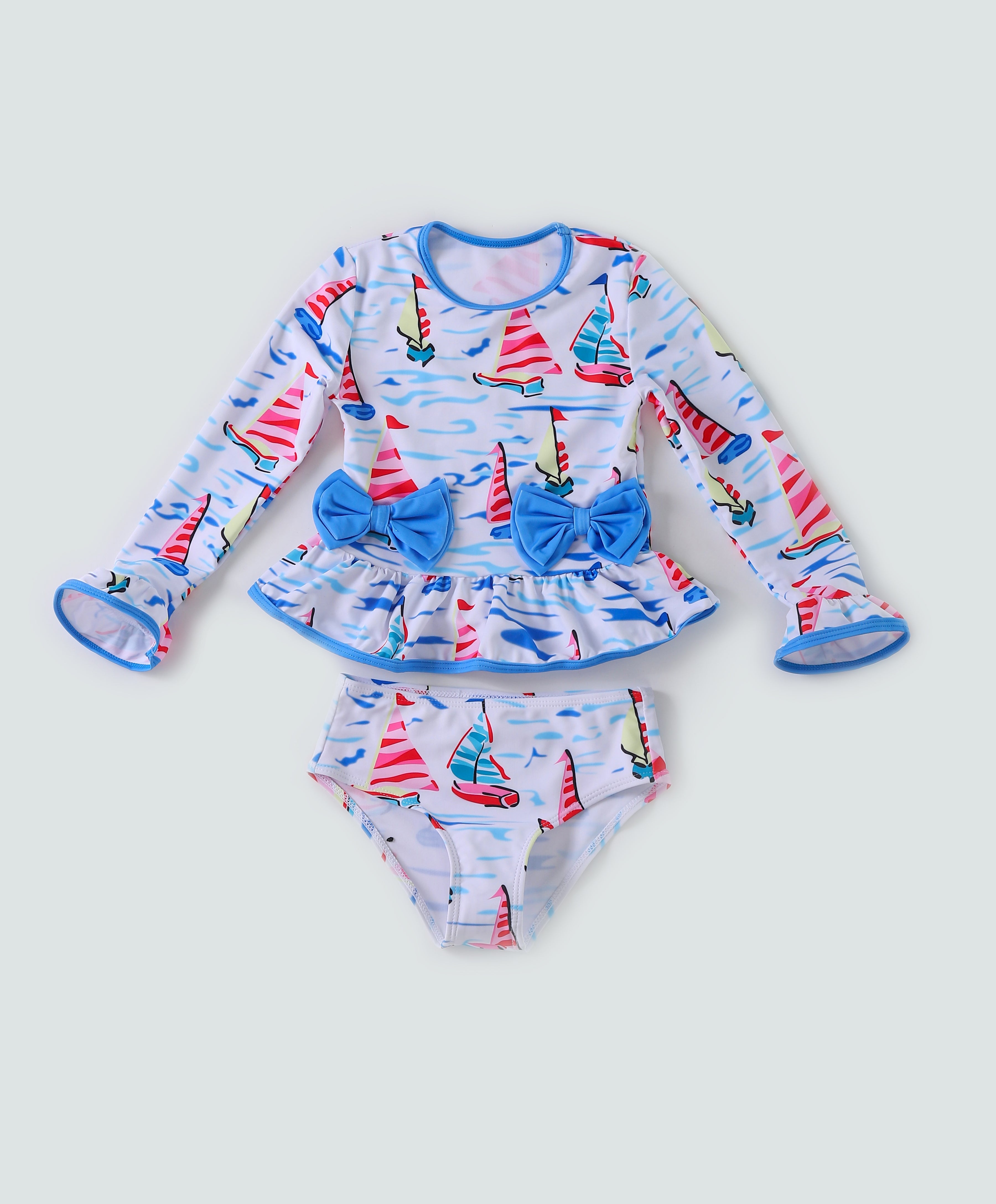 Seaside Girl’s 2PC Swimsuit by Abby & Evie