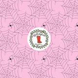 Pink Spiderweb Pants Set by Case & Crew