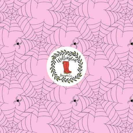 Pink Spiderweb Pants Set by Case & Crew