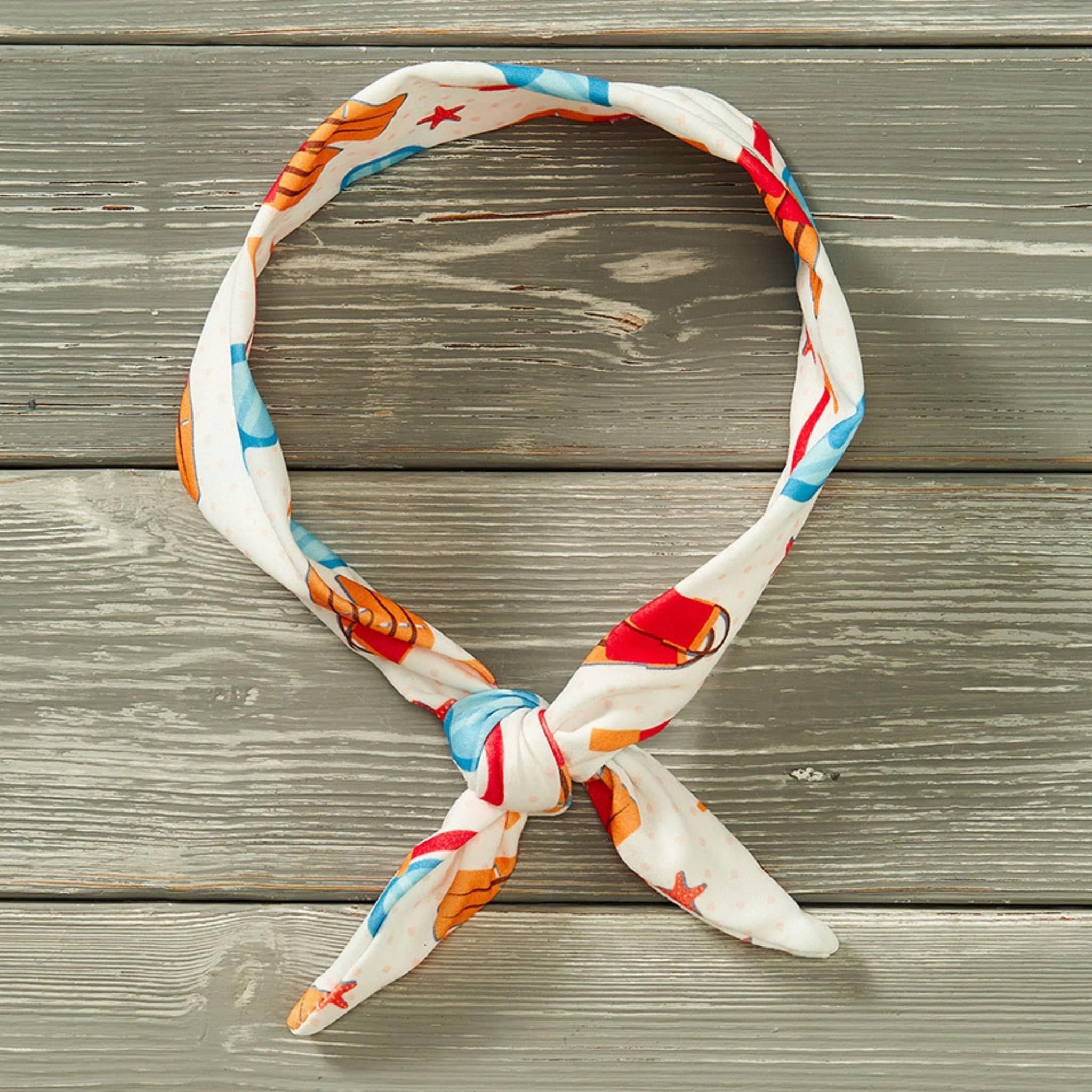 Snorkel Time Tie Headband by Pete and Lucy