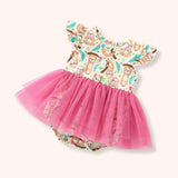 Summer Sloths Baby Skirted Bubble | Pete + Lucy