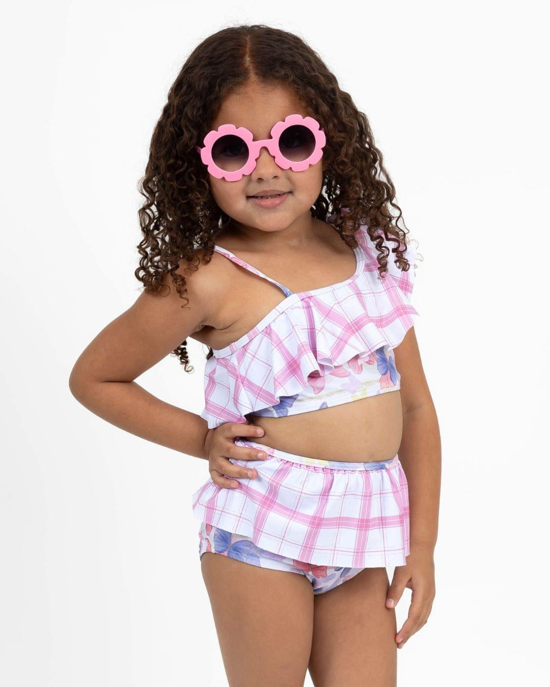 Free Like A Butterfly Two Piece Swim Set by Pete and Lucy