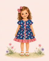 Americana Bomb Pops Dress |TwoCan