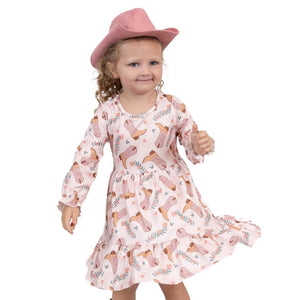 Sweet Boots Dress by Pete and Lucy
