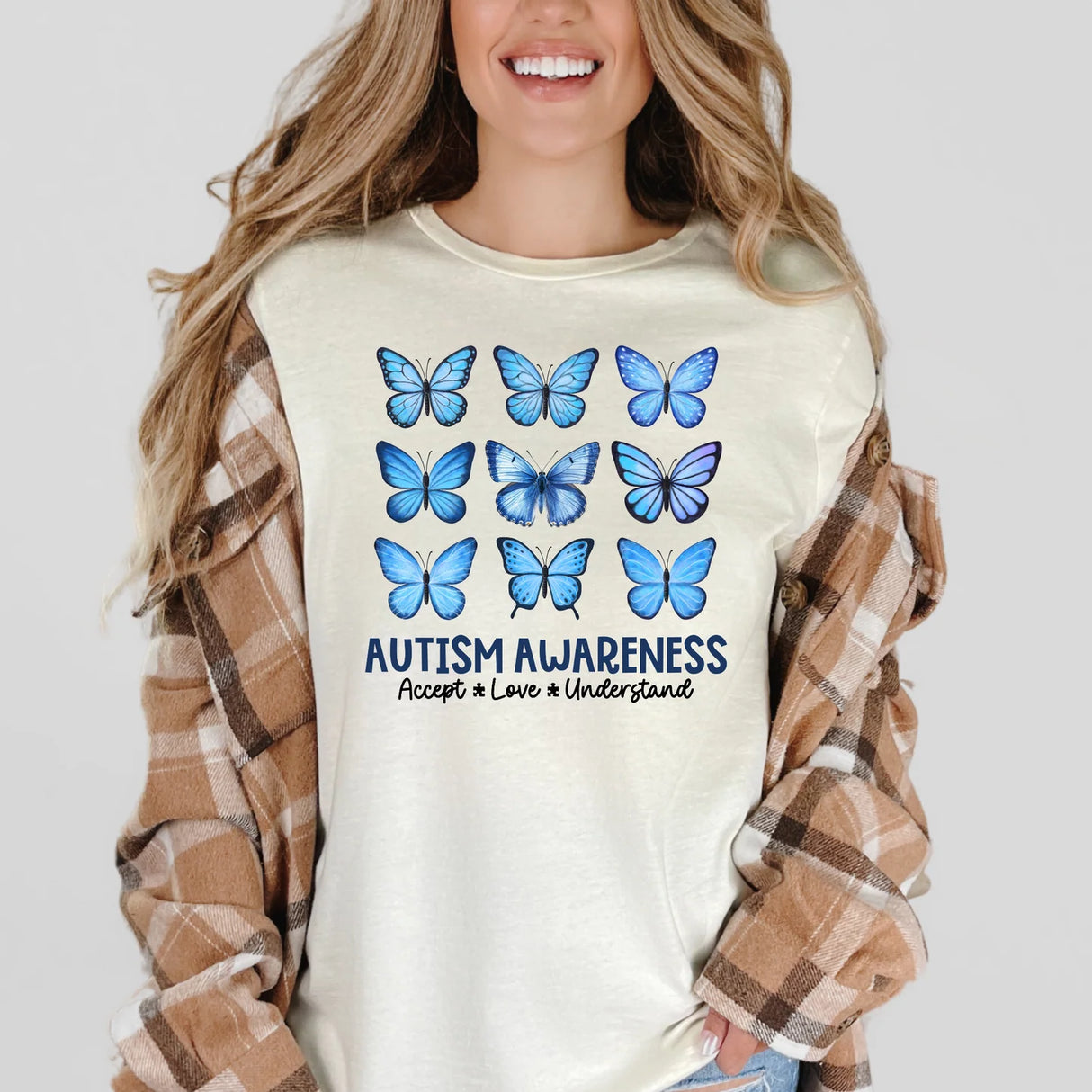 Autism Butterfly Graphic Tee