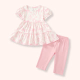 Baby Pink Vintage French Fairytale Capri Set | Pete + Lucy
