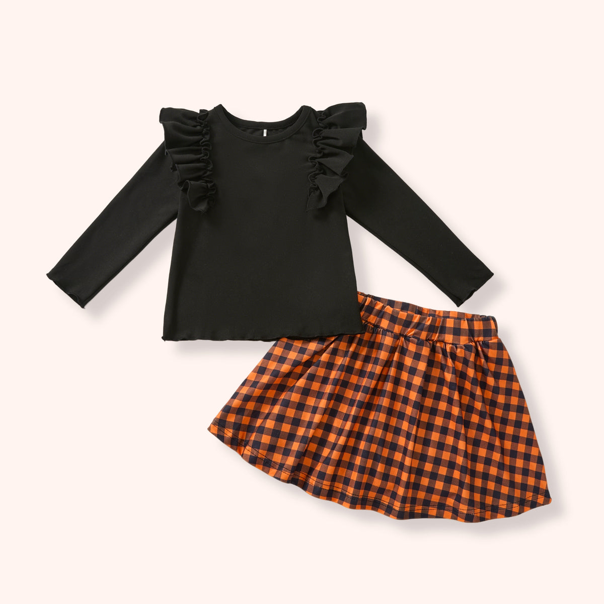 Harvest Gingham Skort Set | Pete + Lucy