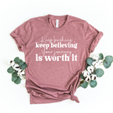 Keep Pushing | Graphic Tee