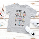 Easter - God Says I Am | Graphic Tee