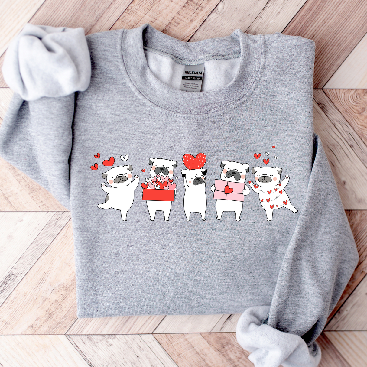 Valentine Dogs | Graphic Tee or Sweatshirt