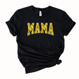 Softball Mama Faux Patch Graphic Tee