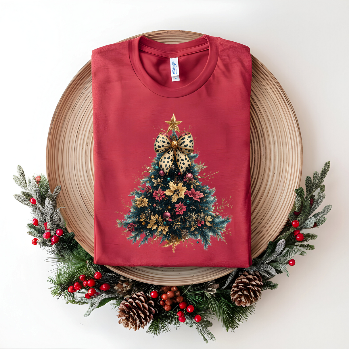Glitter Christmas Tree | Graphic Tee