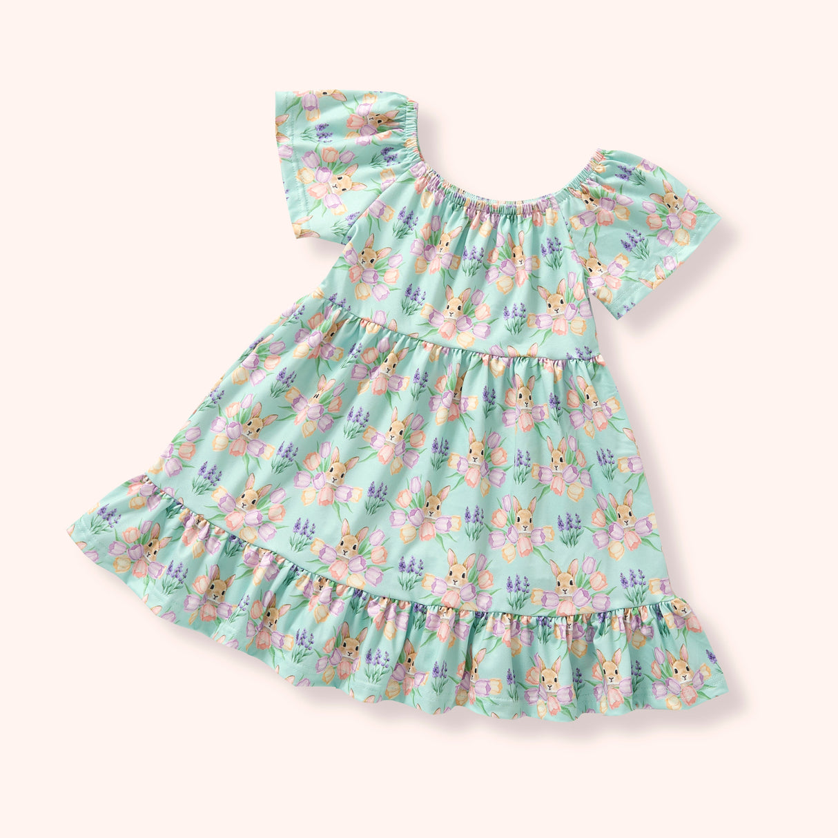 Bunny Bouquet Ruffle Dress | Pete + Lucy