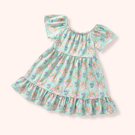 Bunny Bouquet Ruffle Dress | Pete + Lucy