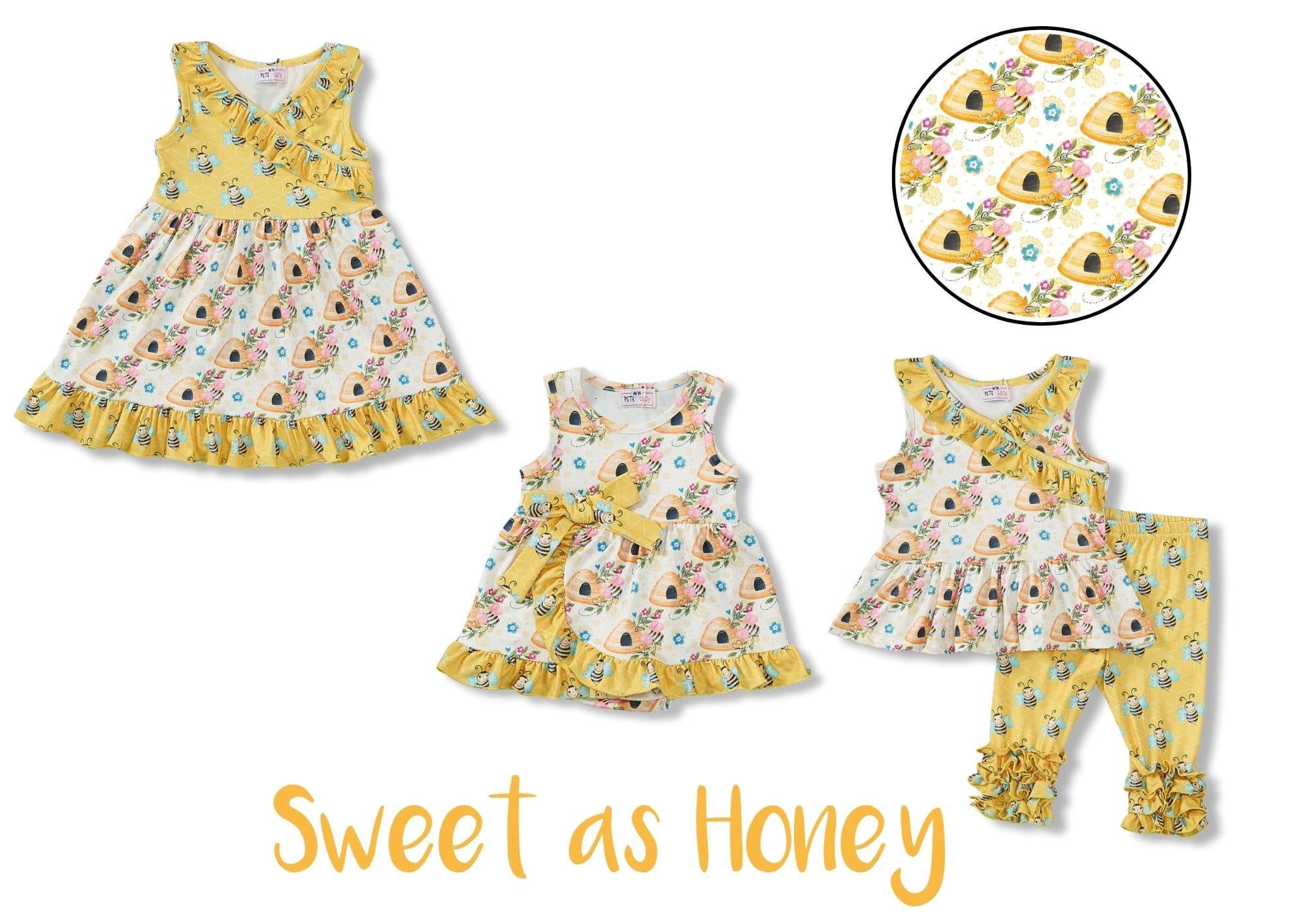 Sweet As Honey Capri Set by Pete and Lucy