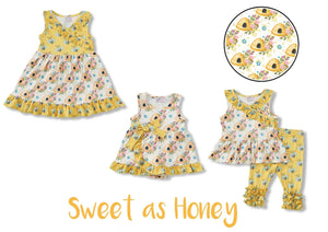 Sweet As Honey Capri Set by Pete and Lucy