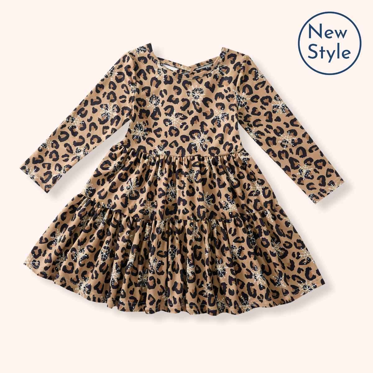 Snow Leopard Dress | Pete + Lucy