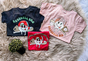 Kids Baseball Graphic Tee Collection