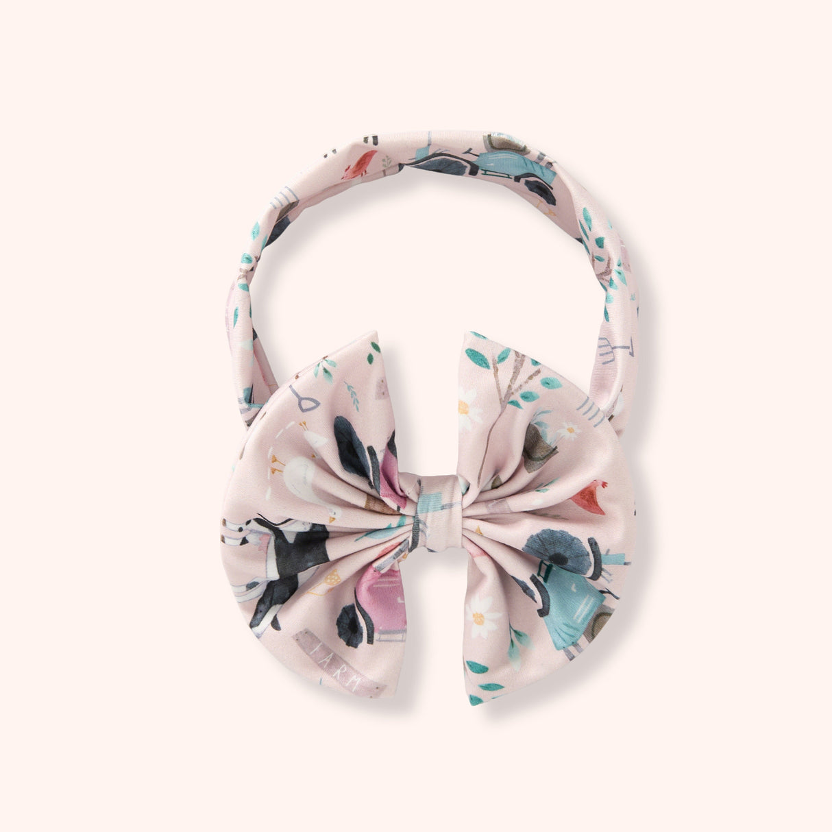 Friendly Farmyard Bow Headband | Pete + Lucy