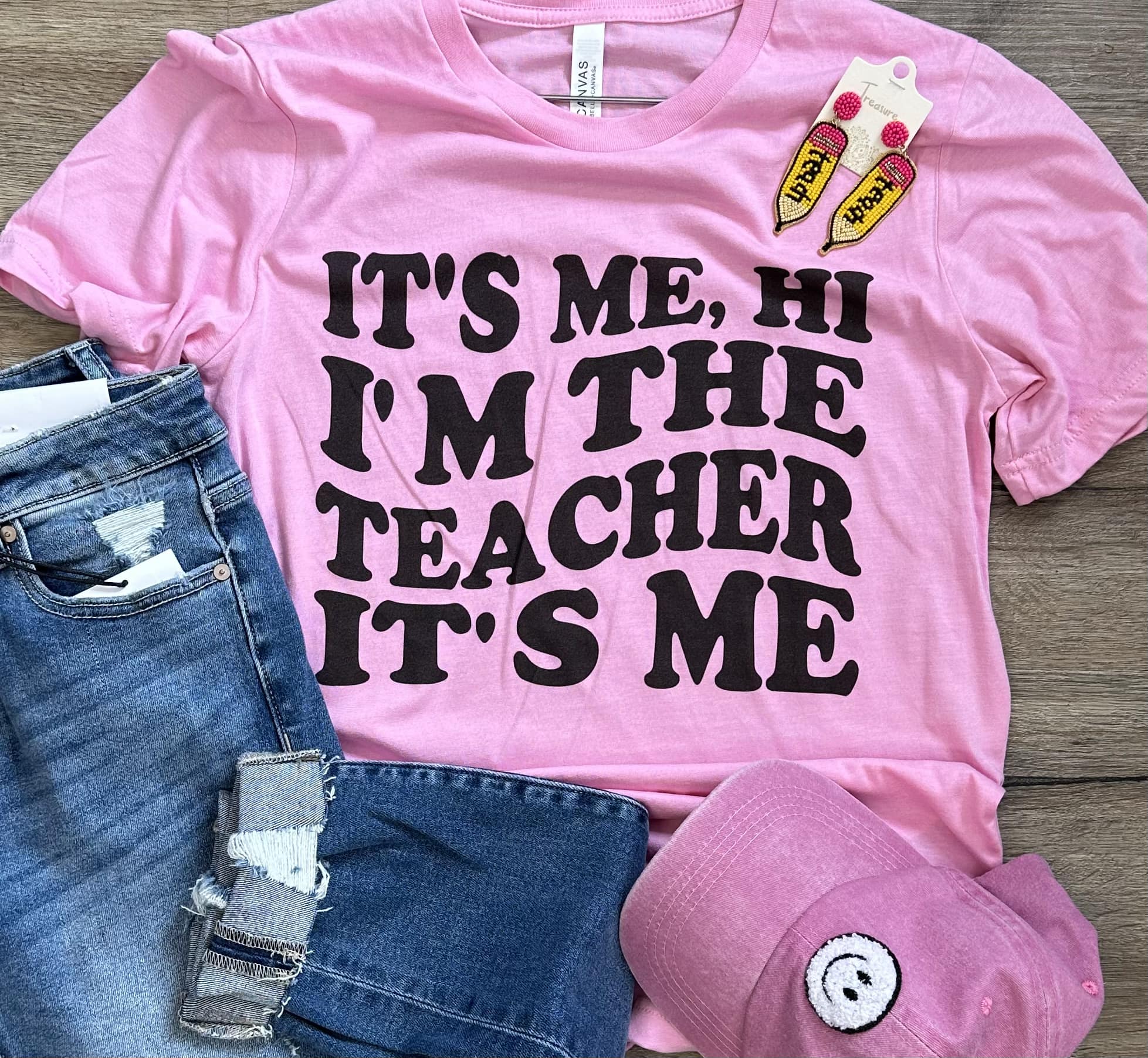 It's Me, Hi I'm the Teacher It's Me Graphic Tee