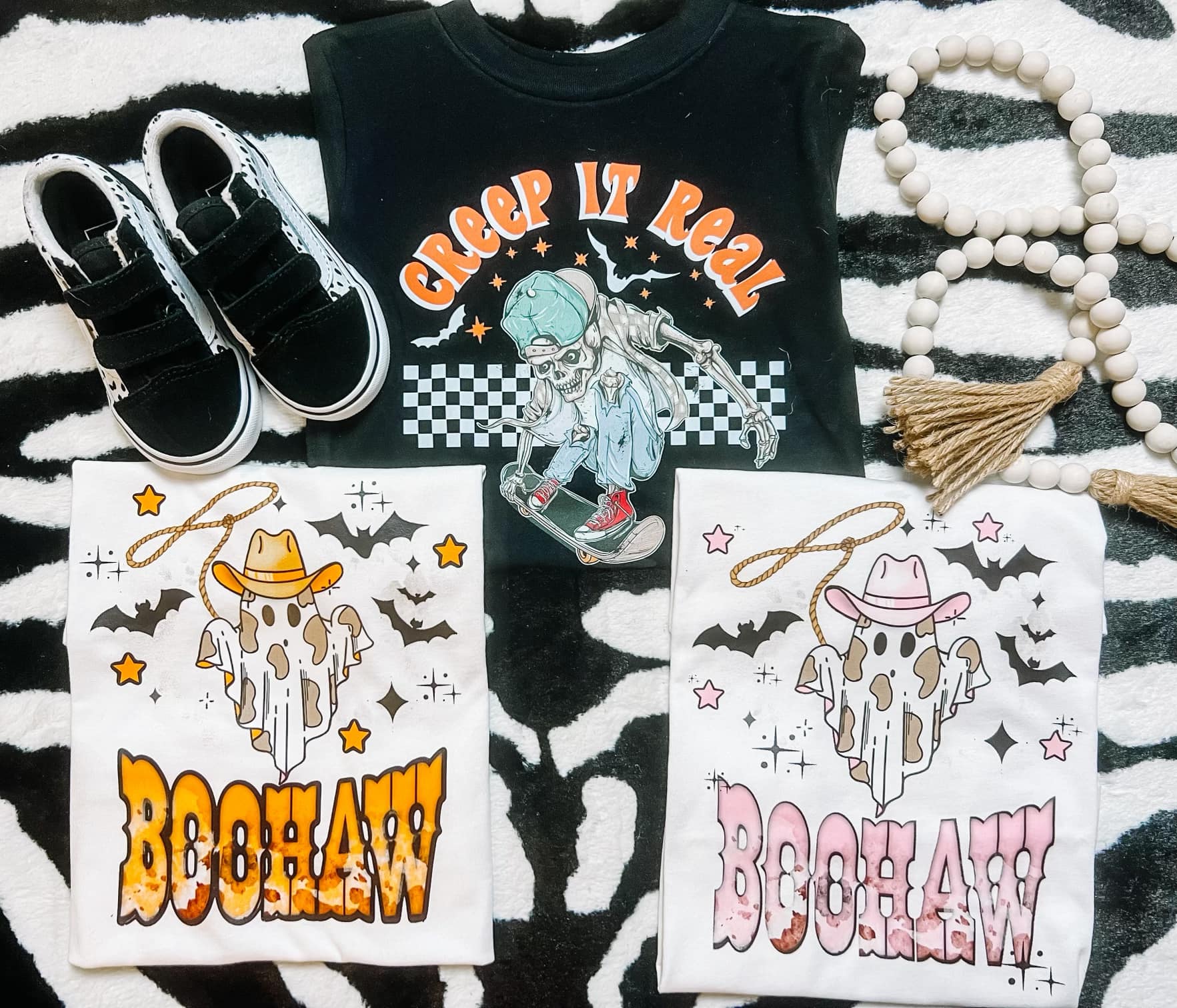 Western Halloween Collection | Kids Graphic Tees