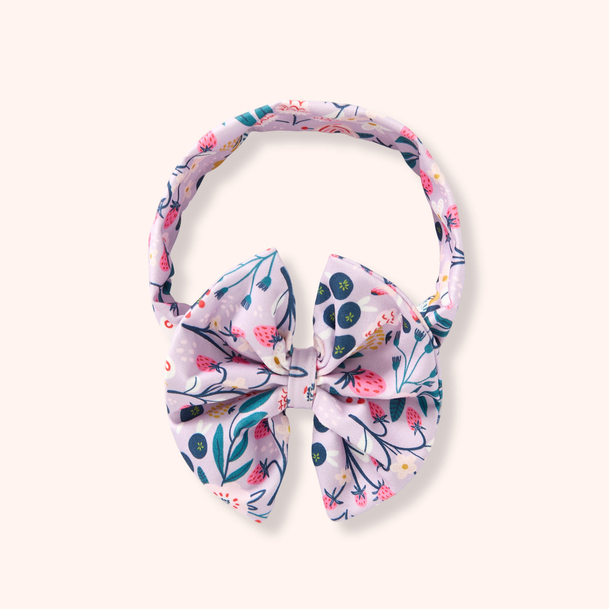 Blueberry Breeze Bow Headband | Pete + Lucy