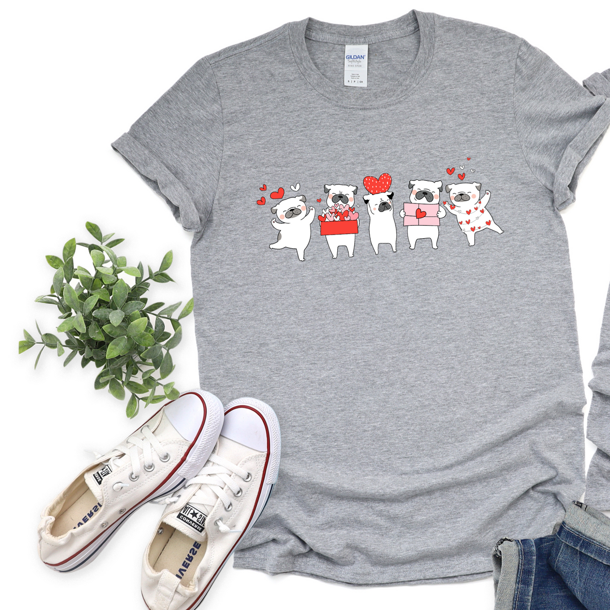 Valentine Dogs | Graphic Tee or Sweatshirt