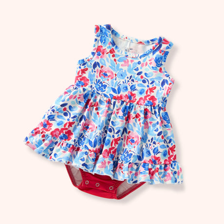 Freedom Fields Baby Skirted Bubble | Pete + Lucy