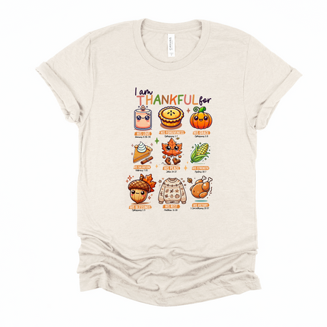 Fall I Am Thankful For | Graphic Tees