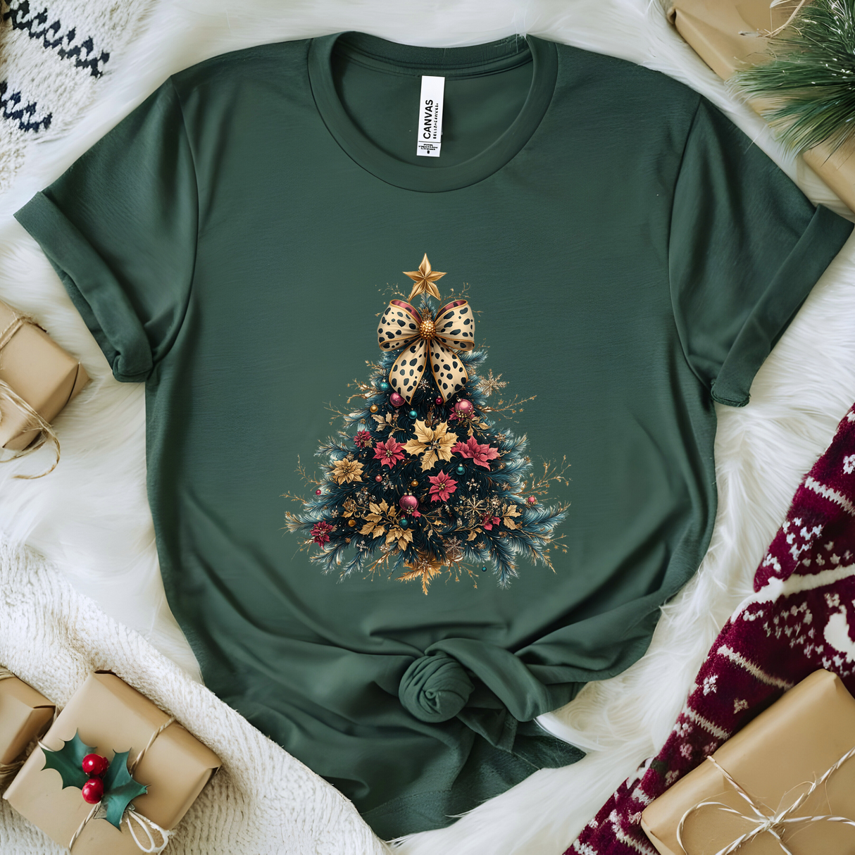 Glitter Christmas Tree | Graphic Tee