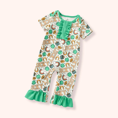 Lucky Me! Baby Romper | Pete + Lucy