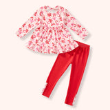 Candy Cane Cutie Pants Set | Pete and Lucy