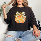 Colorful Thankful Pumpkin Sweatshirt | Women's