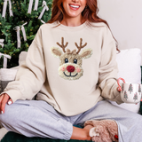 Yarn Reindeer | Graphic Sweatshirt