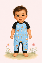 Playful Paws Romper | Pete + Lucy