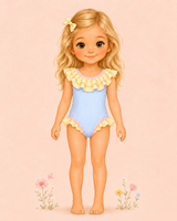 Lemon Drop Lagoon Swimsuit | UPF 50+
