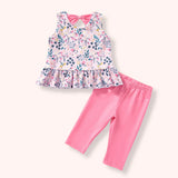 Blueberry Breeze Capri Set | Pete + Lucy