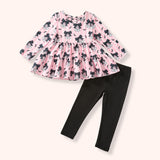 Little Boo Bows Pants Set | Pete + Lucy