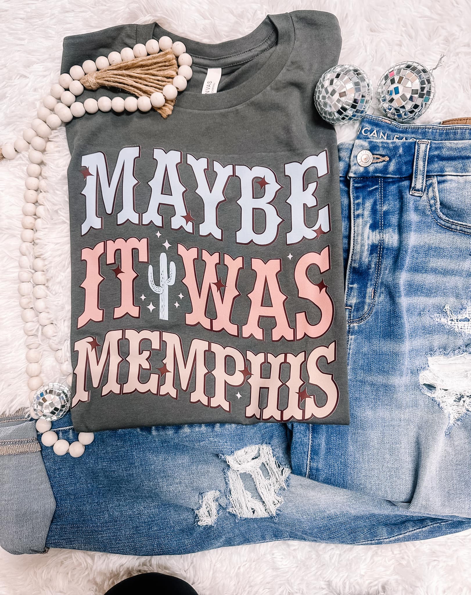 Maybe it was Memphis Western Graphic Tee