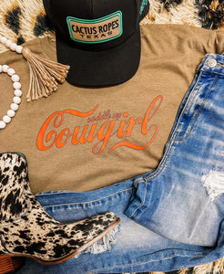 Saddle Up Cowgirl Graphic Tee