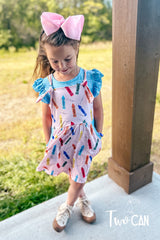 Cute Scribbles 2pc Jumper Set by Twocan