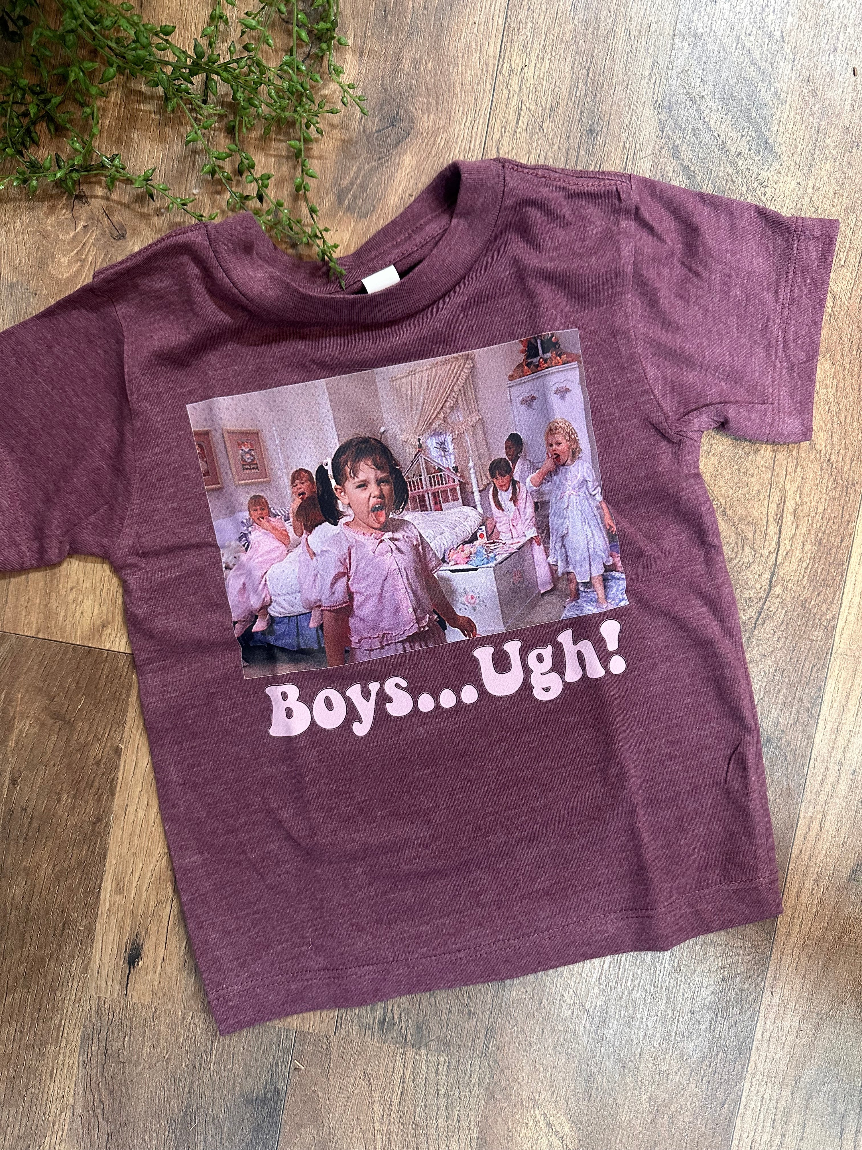 Boys, Ugh! Valentines Graphic Tee