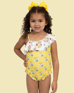 Sweet As Honey One Piece Swim Set by Pete and Lucy