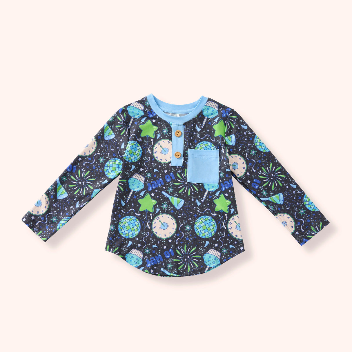 Ball Drop Henley Tee | Pete + Lucy