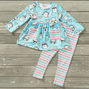 Marshmallow World Outfit Set by Pete + Lucy